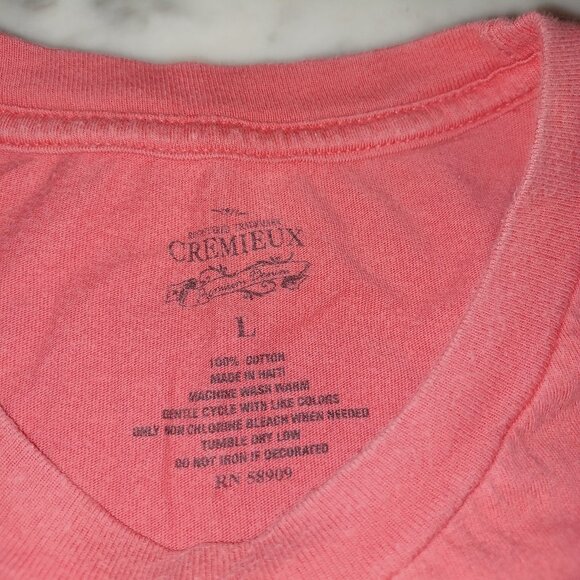 Cremieux Men's "So-Cal Ace's" Men's Graphic Tee L Dark Pink - Picture 3 of 5